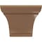 Ekena Millwork 11"W x 22"D x 11"H Wide Olympic Rough Cedar Woodgrain TimberThane Corbel, Primed Tan CORUR11X22X11OLYRCPR - alternate 6